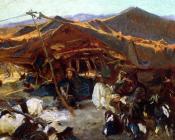 约翰辛格萨金特 - Bedouin Encampment